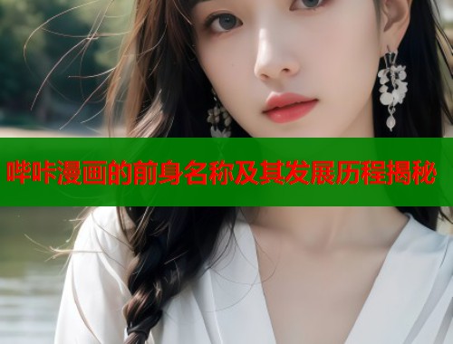 哔咔漫画的前身名称及其发展历程揭秘